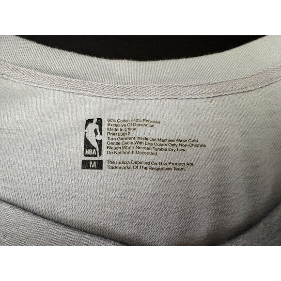 NBA Womens San Antonio Spurs Rhinestone Bedazzled Bling V-Neck Shirt Grey Team - Picture 12 of 12